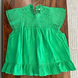 Love the Label high neck ruffle top